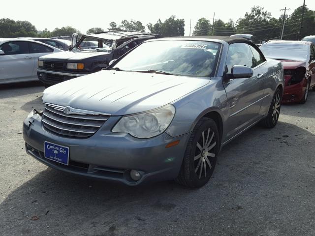 1C3LC65M48N231876 - 2008 CHRYSLER SEBRING LI BLUE photo 2