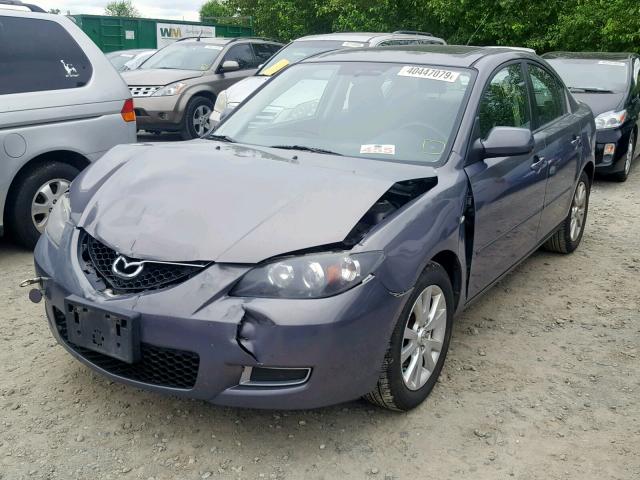 JM1BK12F671610760 - 2007 MAZDA 3 I SILVER photo 2