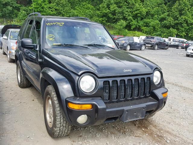 1J8GL58K03W501084 - 2003 JEEP LIBERTY LI BLACK photo 1