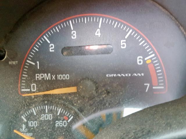 1G2NF52F33C155250 - 2003 PONTIAC GRAND AM S GOLD photo 8