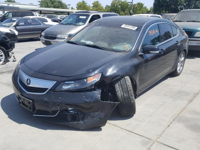 19UUA8F5XEA000834 - 2014 ACURA TL TECH BLACK photo 2