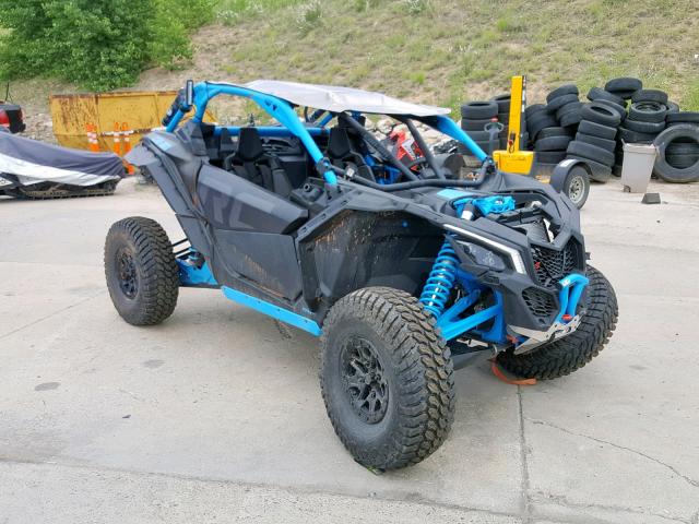 3JBVVAW46KK000431 - 2019 CAN-AM MAVERICK X BLUE photo 1