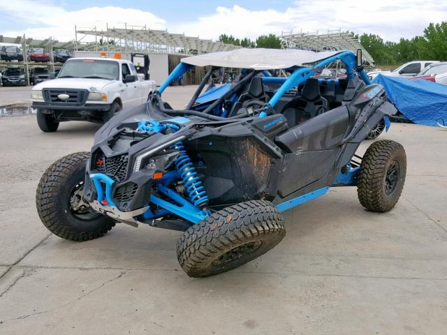 3JBVVAW46KK000431 - 2019 CAN-AM MAVERICK X BLUE photo 2