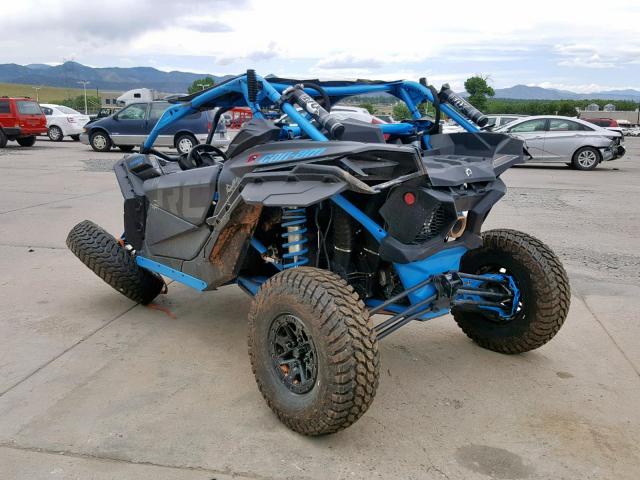 3JBVVAW46KK000431 - 2019 CAN-AM MAVERICK X BLUE photo 3