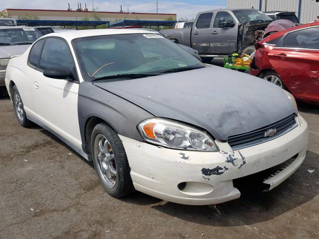 2G1WJ15KX69166606 - 2006 CHEVROLET MONTE CARL WHITE photo 1