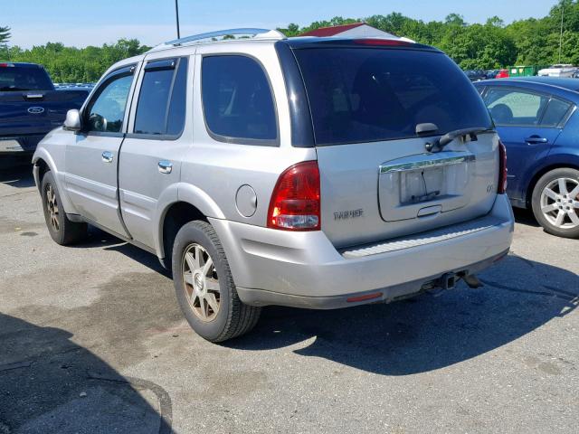 5GADT13S062294171 - 2006 BUICK RAINIER CX SILVER photo 3