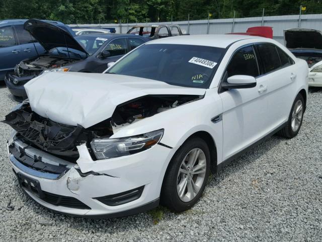 1FAHP2E87FG134874 - 2015 FORD TAURUS SEL WHITE photo 2