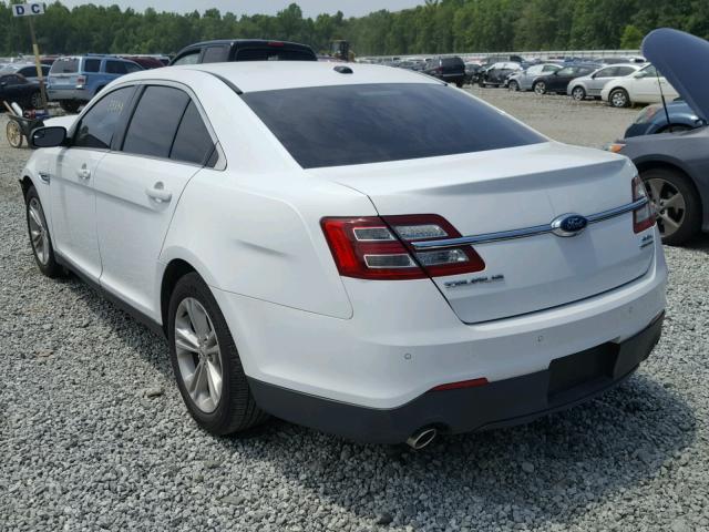 1FAHP2E87FG134874 - 2015 FORD TAURUS SEL WHITE photo 3