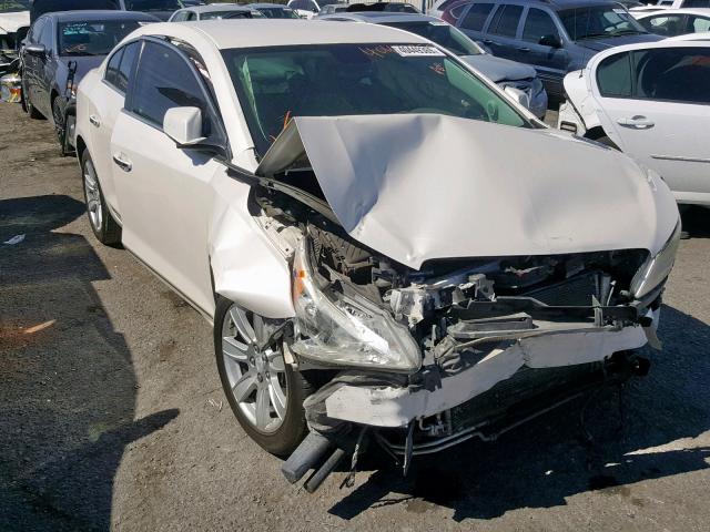 1G4GC5ED5BF119589 - 2011 BUICK LACROSSE C WHITE photo 1