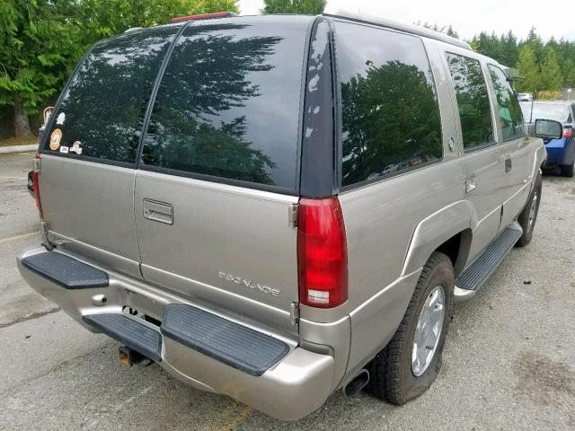 1GYEK13R3YR144773 - 2000 CADILLAC ESCALADE TAN photo 4