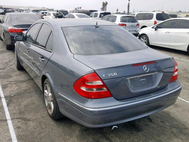 WDBUF56J96A969794 - 2006 MERCEDES-BENZ E 350 CHARCOAL photo 3