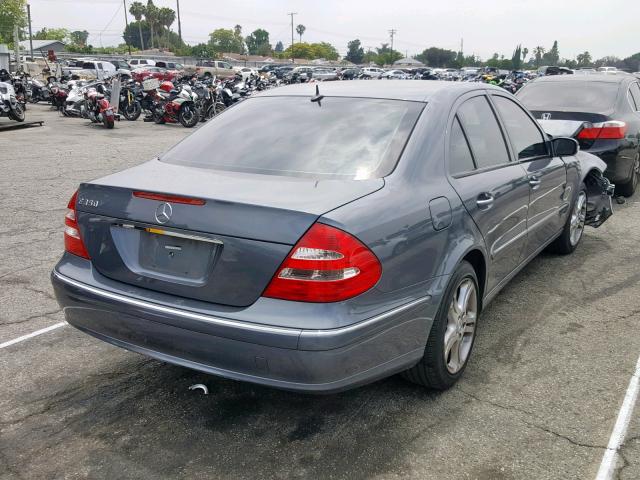 WDBUF56J96A969794 - 2006 MERCEDES-BENZ E 350 CHARCOAL photo 4