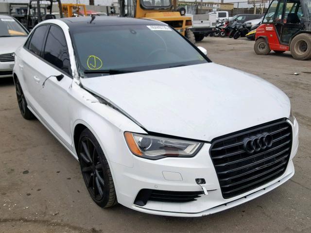 WAUA7GFF6G1043120 - 2016 AUDI A3 PREMIUM WHITE photo 1