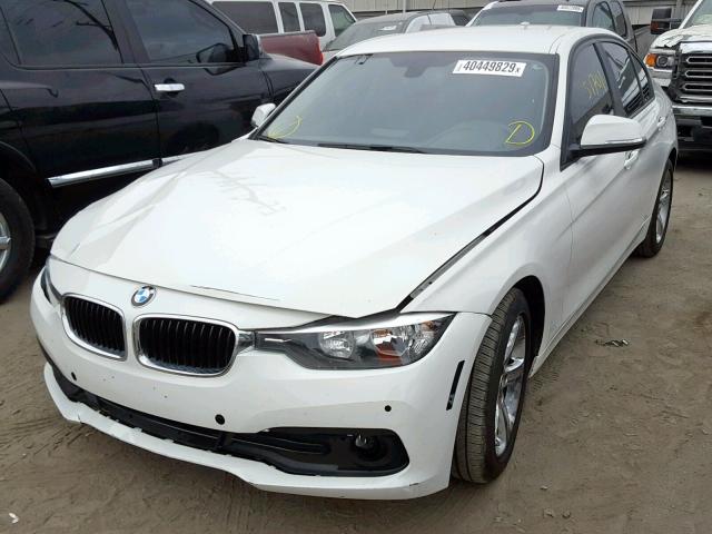 WBA3C1C57EK112899 - 2014 BMW 328 I SULE WHITE photo 2