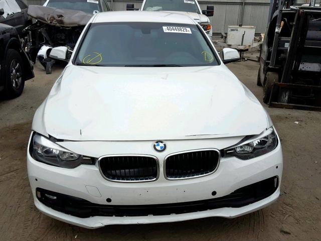 WBA3C1C57EK112899 - 2014 BMW 328 I SULE WHITE photo 9