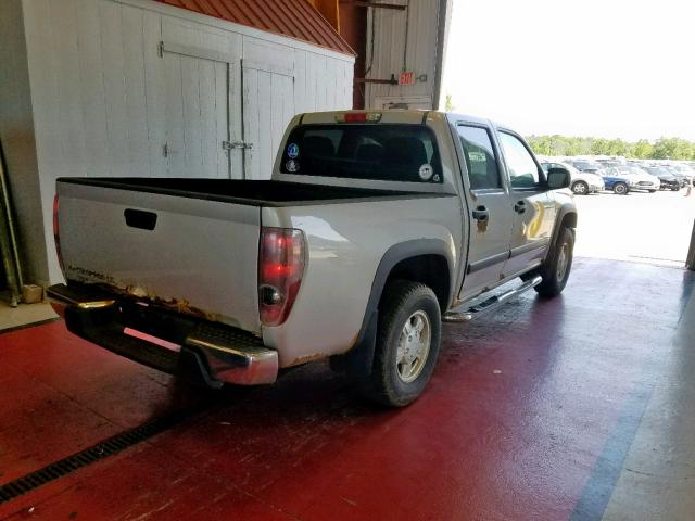 1GCDT136958196303 - 2005 CHEVROLET COLORADO BEIGE photo 4