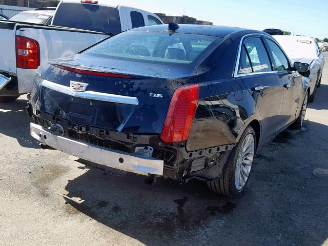 1G6AR5SS7G0129016 - 2016 CADILLAC CTS LUXURY BLACK photo 4