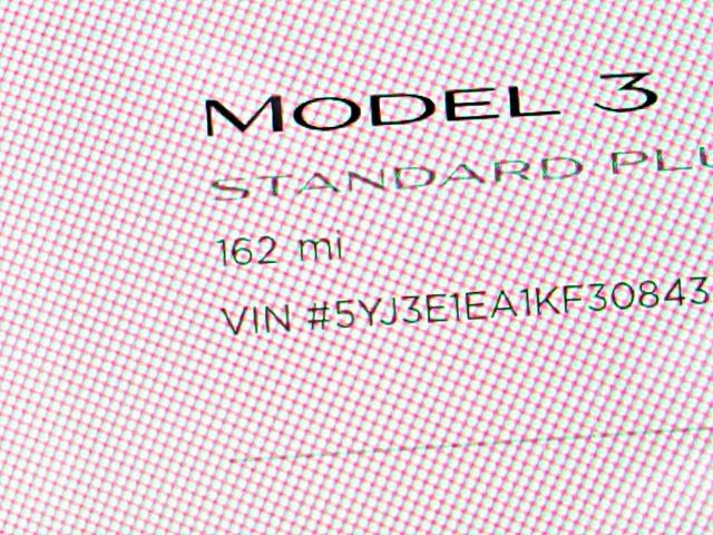 5YJ3E1EA1KF308434 - 2019 TESLA MODEL 3 RED photo 8