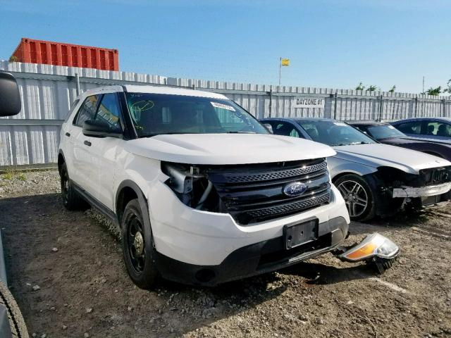 1FM5K8AR8EGA65751 - 2014 FORD EXPLORER P WHITE photo 1