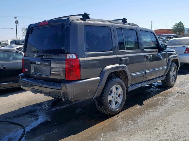 1J8HH48K66C106879 - 2006 JEEP COMMANDER BROWN photo 4