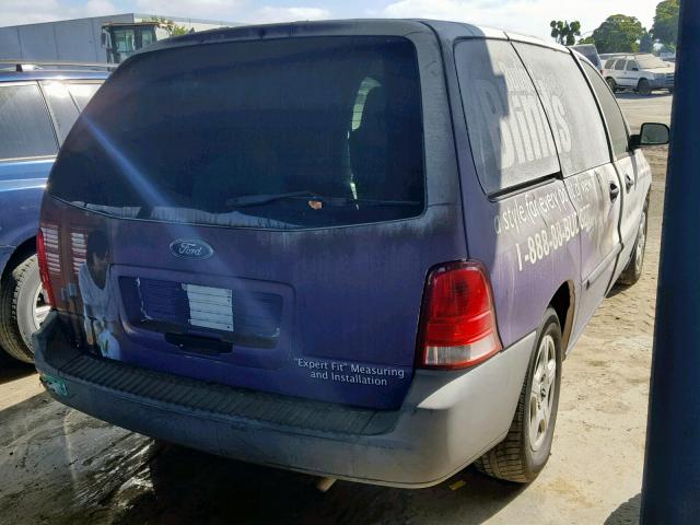 2FTZA54665BA51959 - 2005 FORD FREESTAR WHITE photo 4