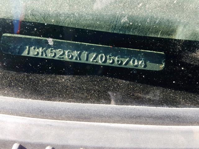 1Y1SK526XTZ056704 - 1996 GEO PRIZM BASE ლურჯი ფოტო 10