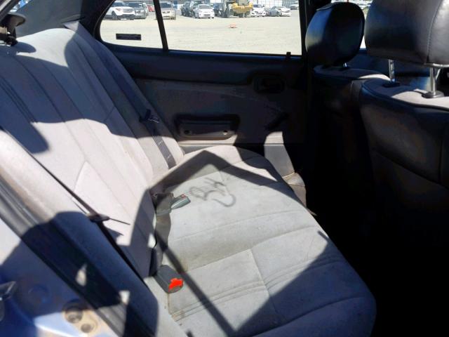 1Y1SK526XTZ056704 - 1996 GEO PRIZM BASE ლურჯი ფოტო 6