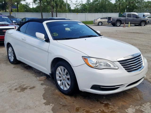 1C3BCBEB3DN526920 - 2013 CHRYSLER 200 TOURIN WHITE photo 1