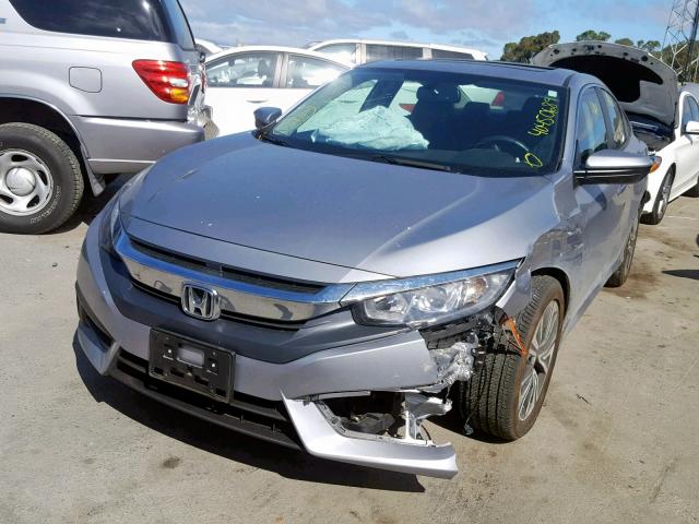 2HGFC1F75HH636918 - 2017 HONDA CIVIC EXL SILVER photo 2