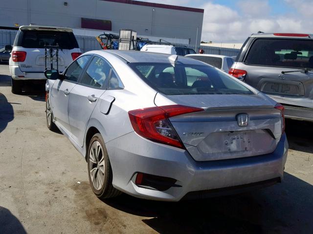 2HGFC1F75HH636918 - 2017 HONDA CIVIC EXL SILVER photo 3