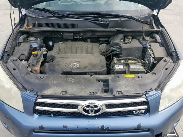 JTMBK34V685071048 - 2008 TOYOTA RAV4 LIMIT BLUE photo 7