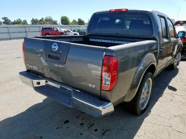 1N6AD07U19C410140 - 2009 NISSAN FRONTIER C GRAY photo 4