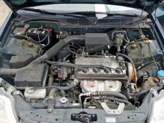 2HGEJ661XXH570312 - 1999 HONDA CIVIC BASE GREEN photo 7