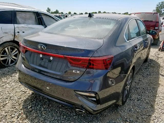 3KPF54AD7KE034841 - 2019 KIA FORTE EX BLACK photo 4