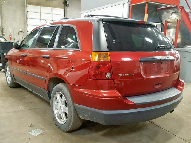 2A4GM48456R679399 - 2006 CHRYSLER PACIFICA RED photo 3