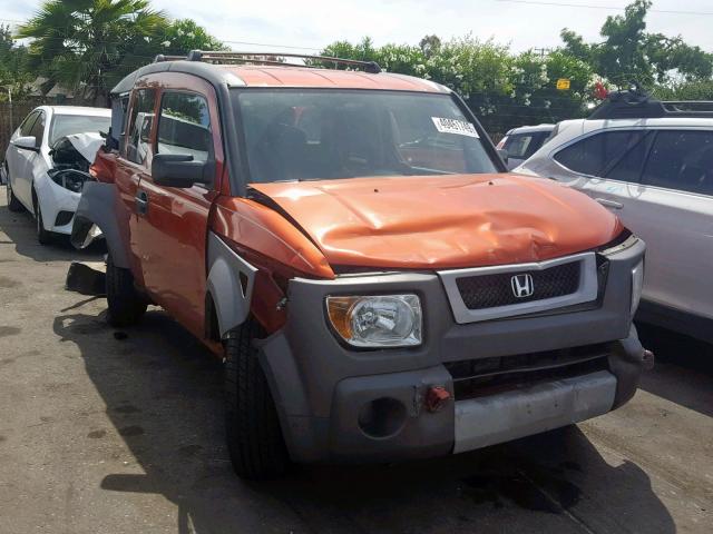 5J6YH28635L018587 - 2005 HONDA ELEMENT EX ORANGE photo 1