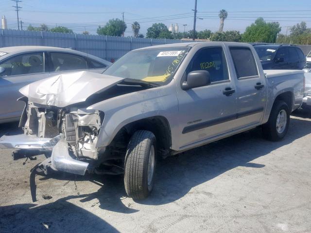 1GCCS136058247069 - 2005 CHEVROLET COLORADO BEIGE photo 2