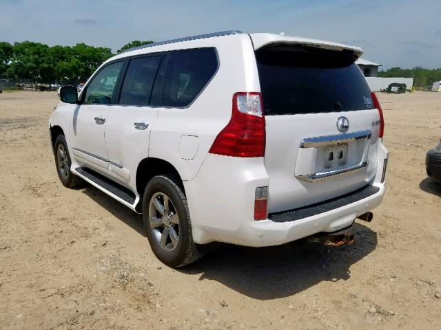 JTJJM7FX6C5043509 - 2012 LEXUS GX PREMIUM WHITE photo 3