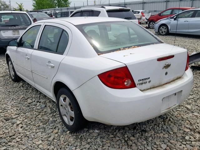 1G1AL58F187249551 - 2008 CHEVROLET COBALT LT WHITE photo 3