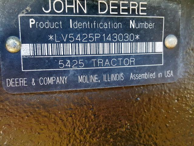 LV5425P143030 - 2006 JOHN TRACTOR GREEN photo 10