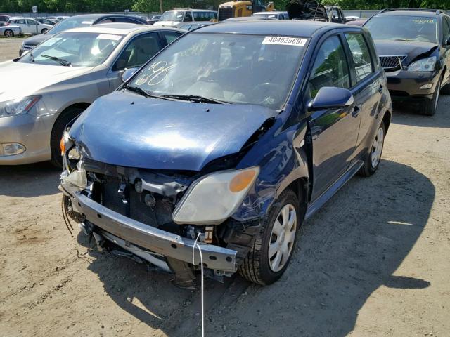 JTKKT624X60139699 - 2006 TOYOTA SCION XA BLUE photo 2