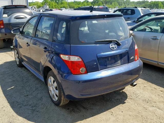 JTKKT624X60139699 - 2006 TOYOTA SCION XA BLUE photo 3