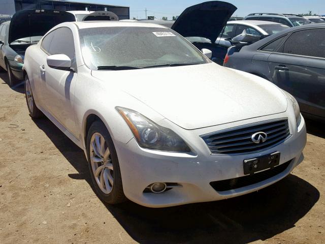 JN1CV6EL6BM262527 - 2011 INFINITI G37 WHITE photo 1