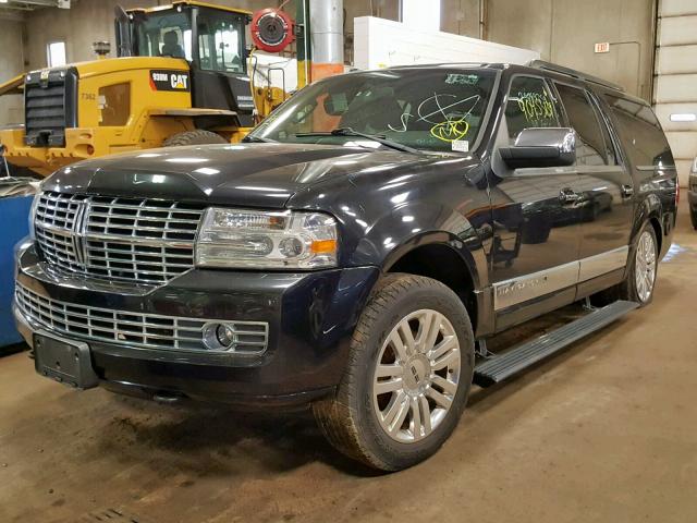 5LMJJ3J59CEL08197 - 2012 LINCOLN NAVIGATOR BLACK photo 2