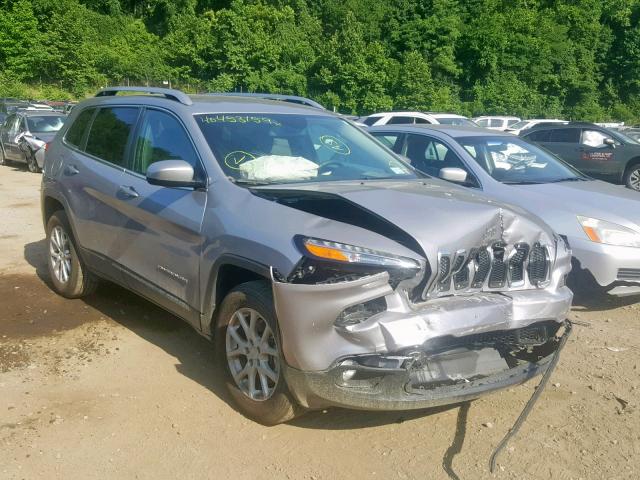 1C4PJMCX2JD576646 - 2018 JEEP CHEROKEE L SILVER photo 1