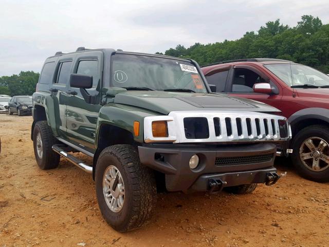 5GTDN136668117366 - 2006 HUMMER H3 GREEN photo 1