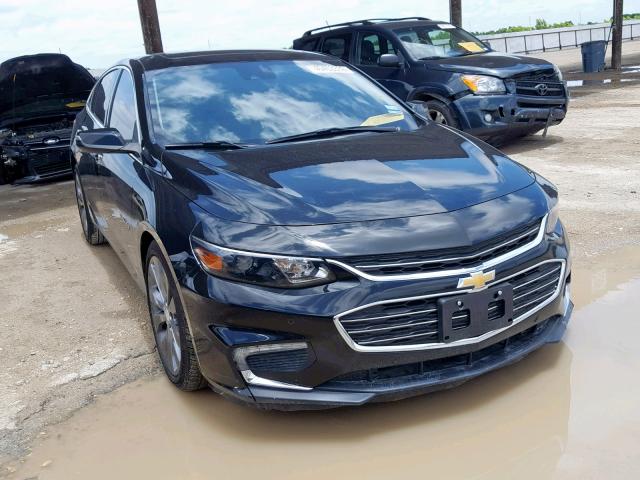 1G1ZH5SXXGF202187 - 2016 CHEVROLET MALIBU PRE BLACK photo 1