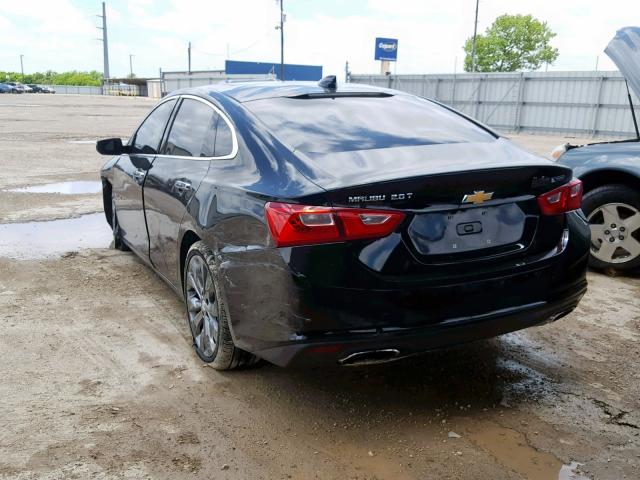 1G1ZH5SXXGF202187 - 2016 CHEVROLET MALIBU PRE BLACK photo 3