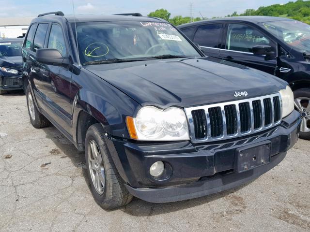 1J4HR48N55C629933 - 2005 JEEP GRAND CHER BLACK photo 1