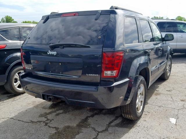 1J4HR48N55C629933 - 2005 JEEP GRAND CHER BLACK photo 4